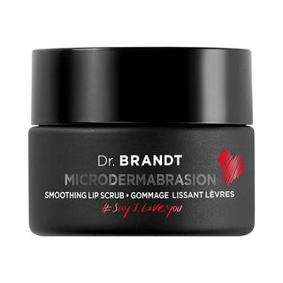 Microdermabrasion Smoothing Lip Scrub on white background