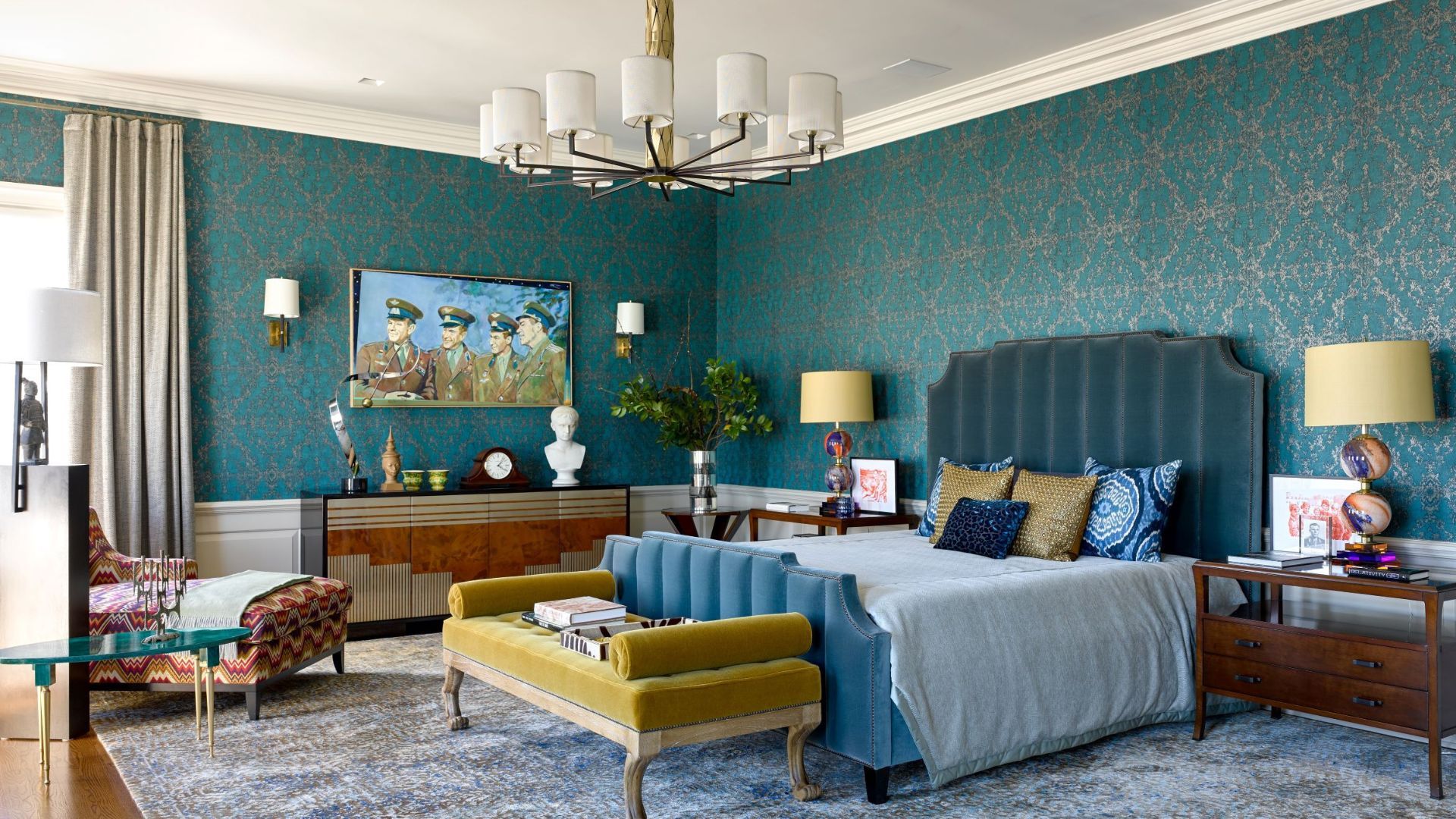 seating areas in a bedroom is a big bedroom trend 2023