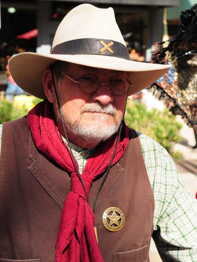 Whiskey Row had many sheriffs present for the start