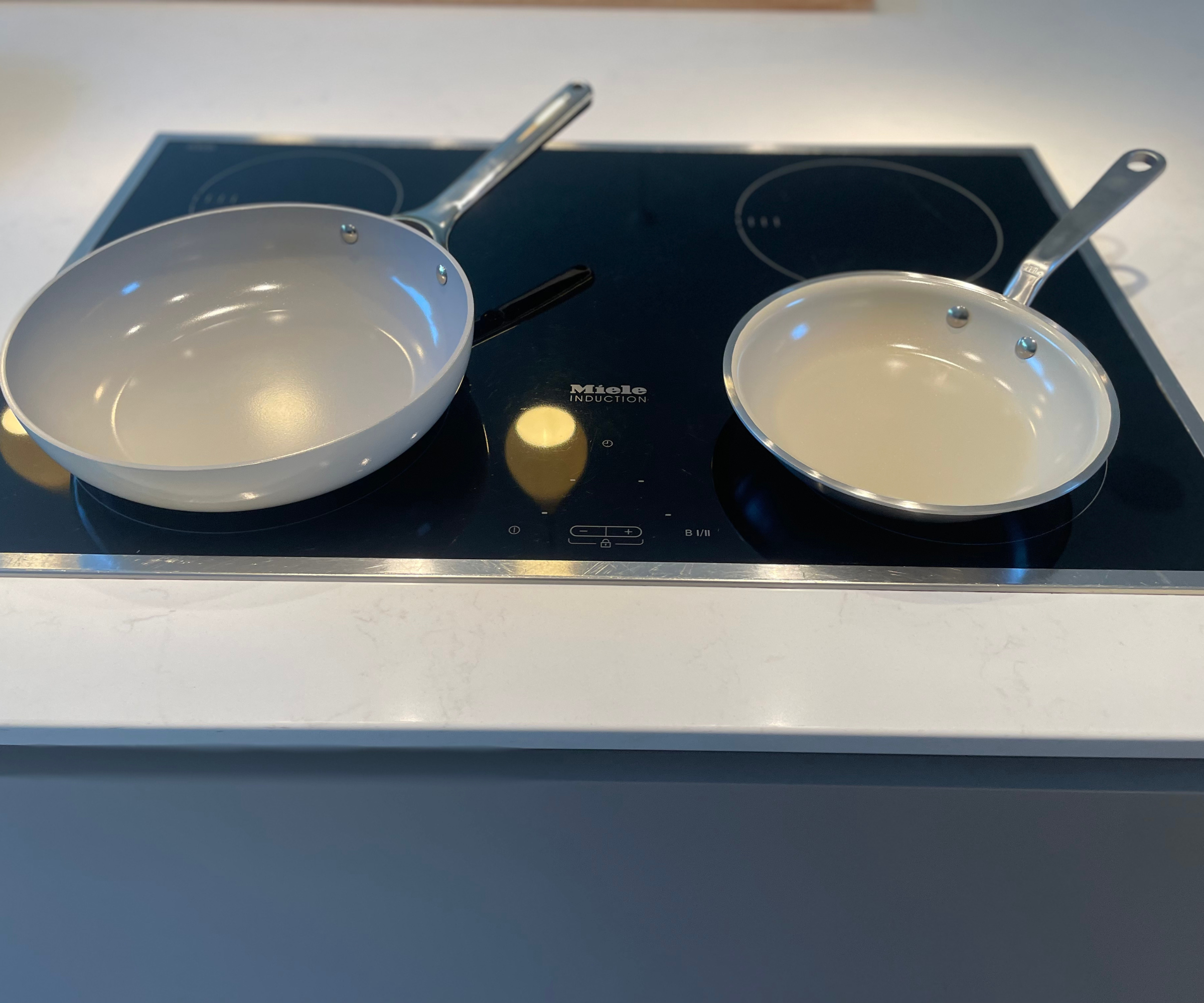 Caraway Ceramic Non-stick pan on my induction stove