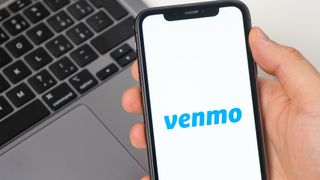 A phone with the Venmo app on it