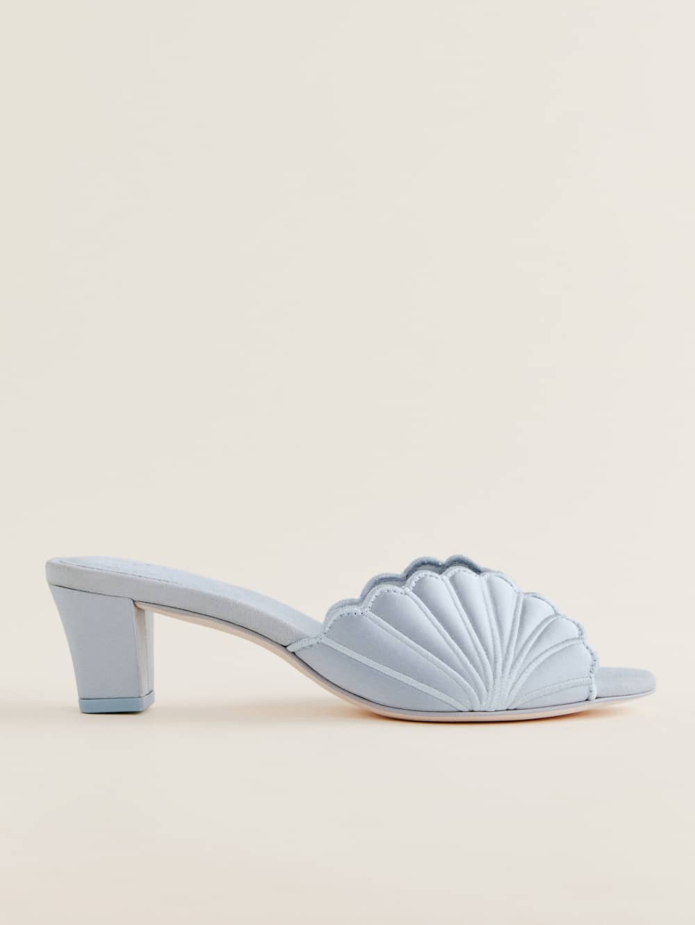 Waldena Block Heeled Mule