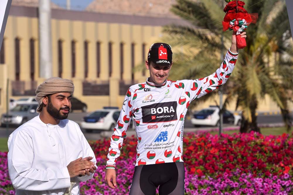 Patrick Konrad (Bora-Argon 18) took the polka-dot jersey