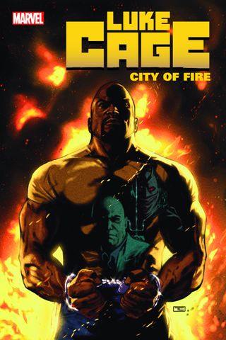 Luke Cage: City of Fire #1 cover