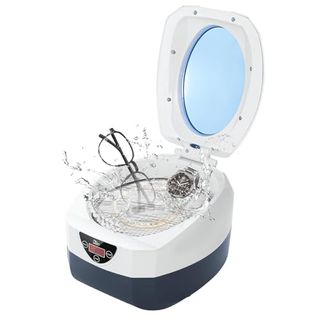 Uten 750ml Ultrasonic Cleaner Machine Portable for Jewellery Watches Dentures Glasses Coins