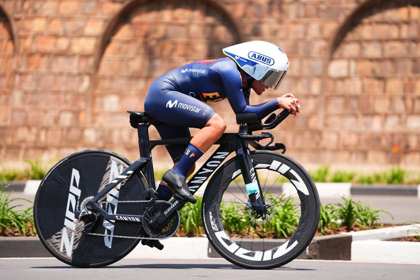 Cycling - 2025 UCI Road World Championships - BK Arena to Kigali Convention Centre, Kigali, Rwanda - Women Junior Individual Time Trial (ITT) - Paula Ostiz Taco (Spain)
