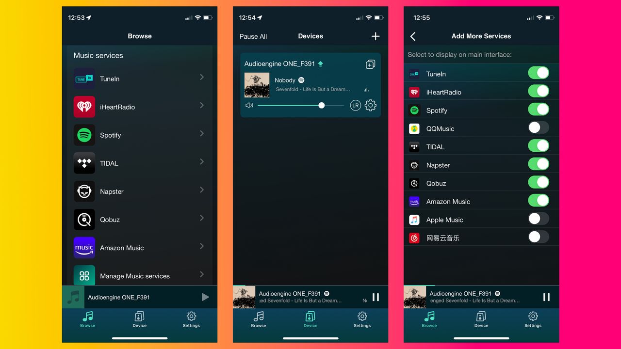 Audioengine A1-MR app