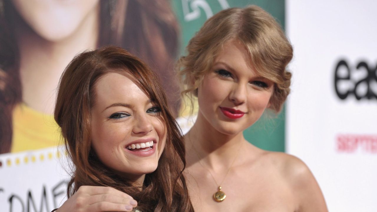 Emma Stone and Taylor Swift