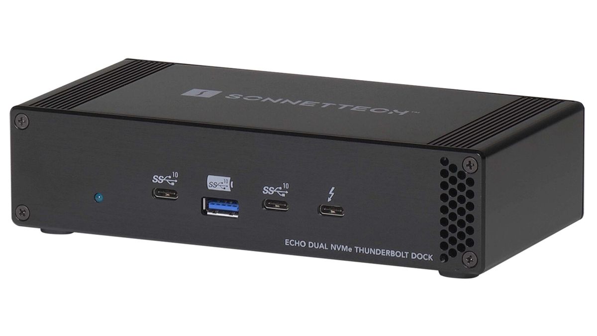 Sonnet Echo Dual NVMe Thunderbolt Dock