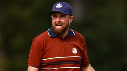 Shane Lowry at the Ryder Cup at Bethpage