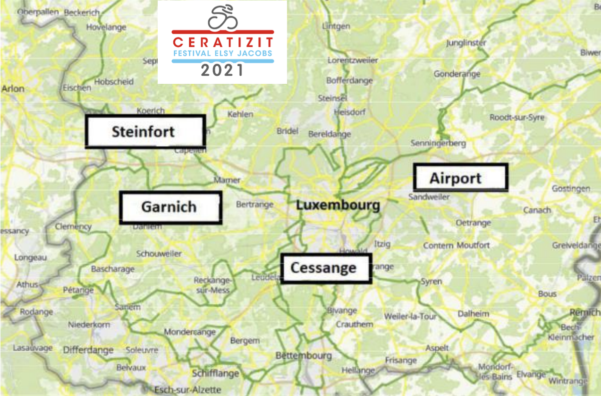 Overall map of 2021 Ceratizit Elsy Jacobs