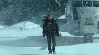 Jason Clarke as Frank Remnick in The Last Frontier.