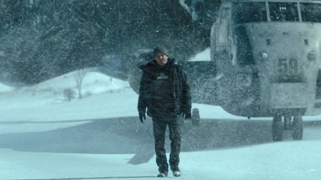 Jason Clarke as Frank Remnick in The Last Frontier.