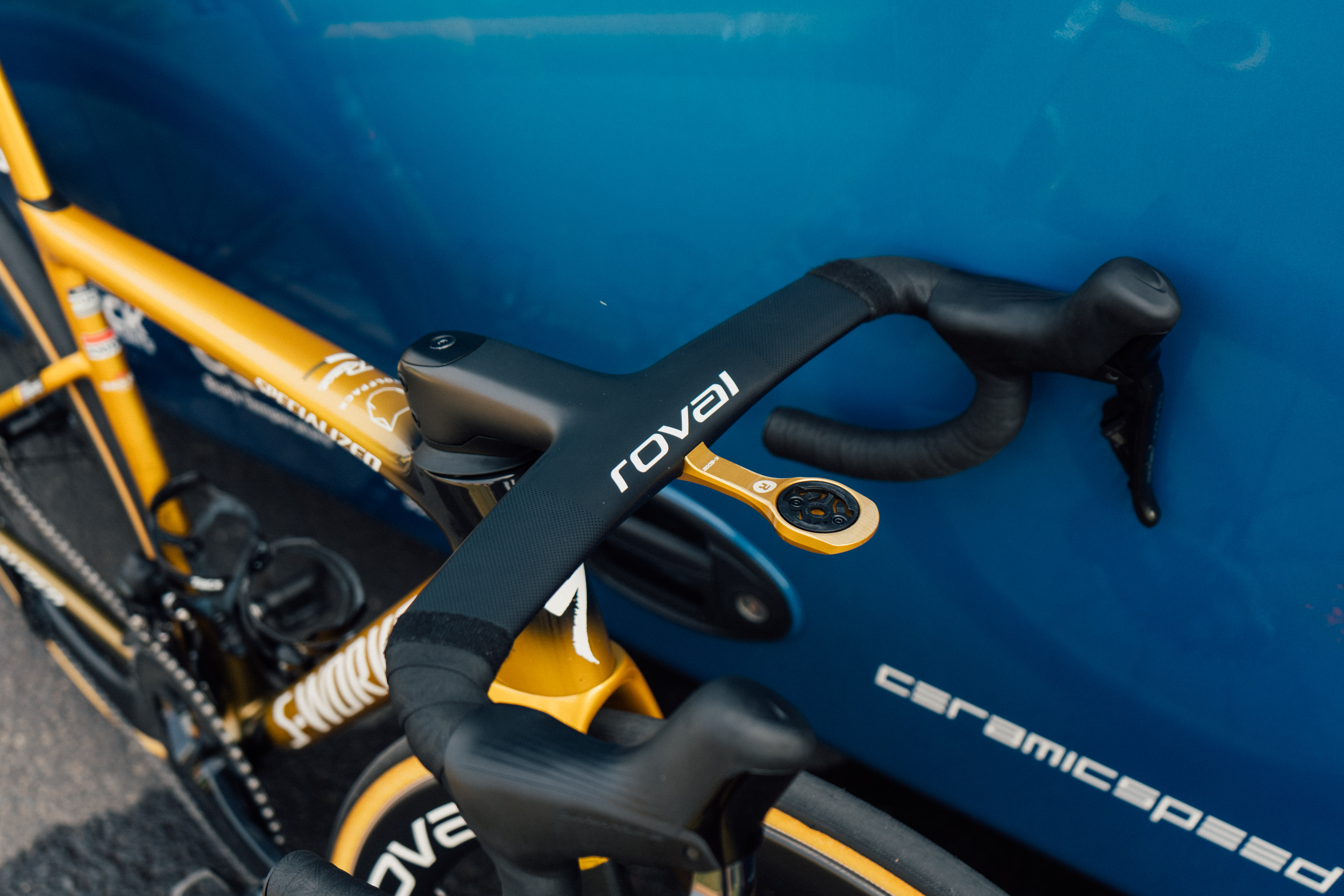 Remco Evenepoel's race bike