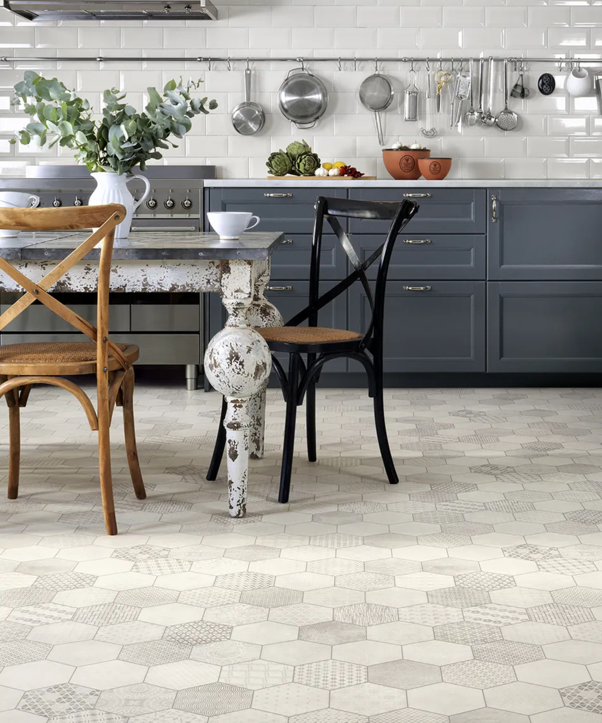 Essentials Mehndi Light Vinyl Flooring