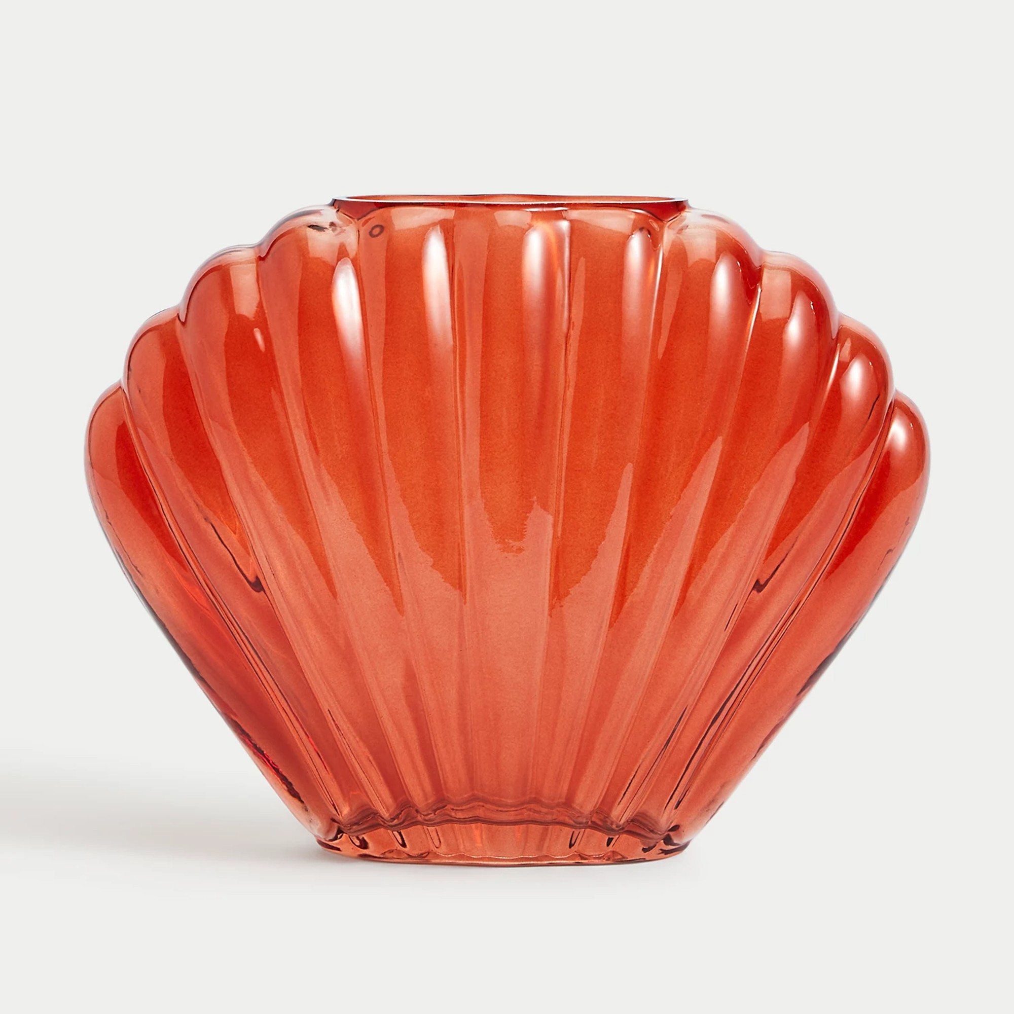 Shell Glass Vase