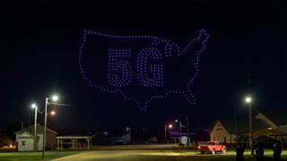T-Mobile Standalone 5G Drone Show. Lisbon, ND