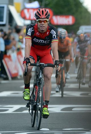 Cadel Evans (BMC) rode another attentive stage, staying safe.