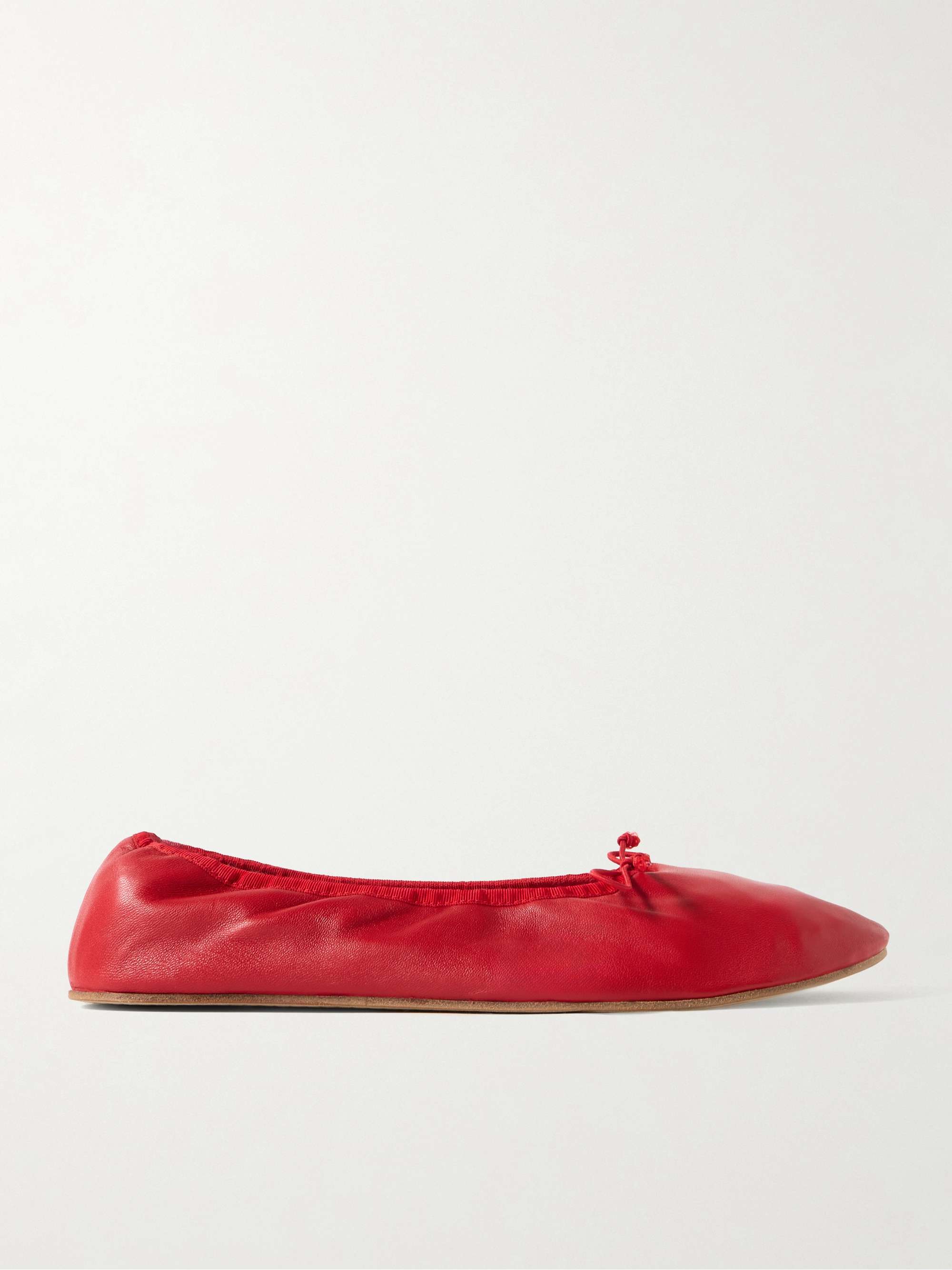 Leather Ballet Flats