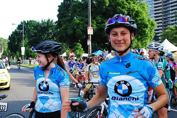 Cinthia Lehner and Rebeccan Wellons (BMW-Bianchi)