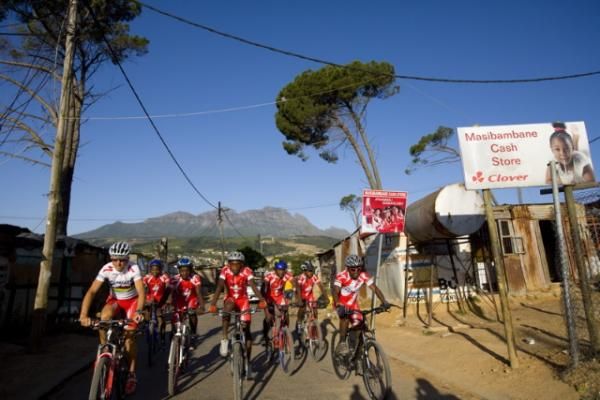 Riding a bicycle is like driving a Ferrari for these kids who have very few material possessions.