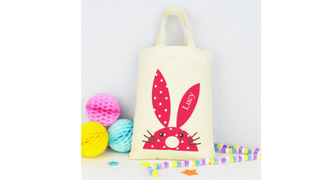 Personalised Rabbit Easter Gift Bag