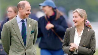 Prince Edward, Duke of Edinburgh and Sophie, Duchess of Edinburgh attend day 2 of the 2024 Royal Windsor Horse Show