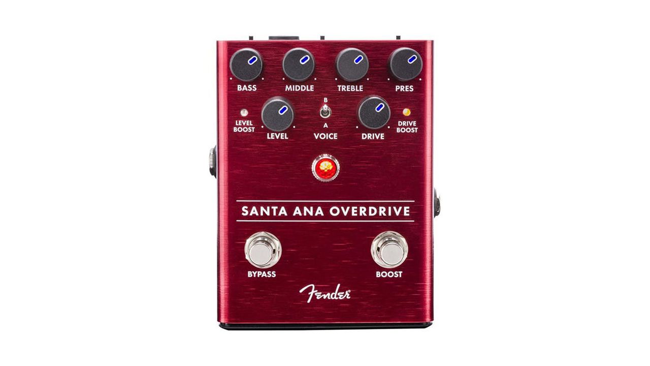 Best overdrive pedals 2020: Fender Santa Ana