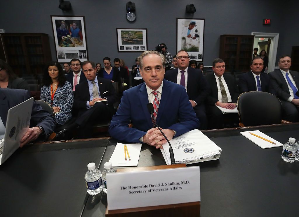 David Shulkin, VA secretary, is apparently on his way out