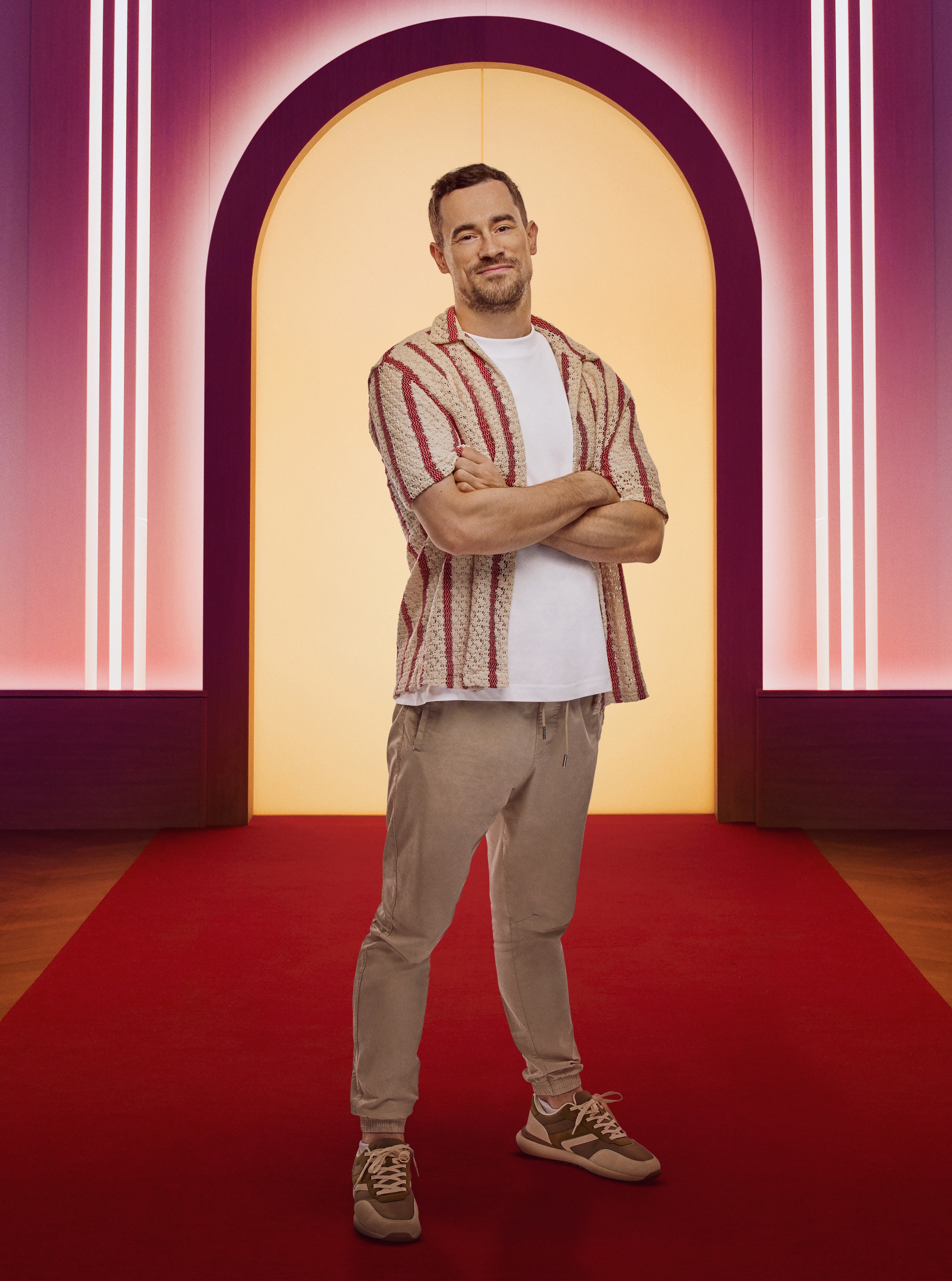 Love is Blind: UK: Season 2. Chris in Love is Blind: UK: Season 2. Cr. Courtesy of Netflix/Tom Dymond Â© 2025