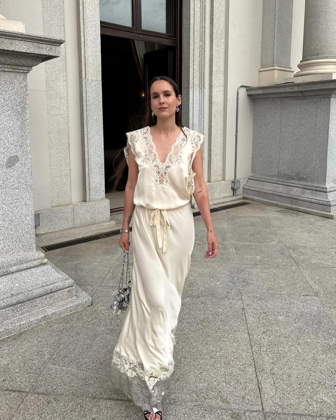 lace-trim dress trend