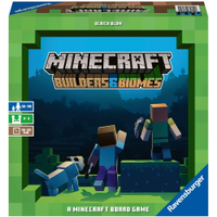 Minecraft x Ravensburg Builders &amp; Biomes board game $40 $34.99 at Amazon