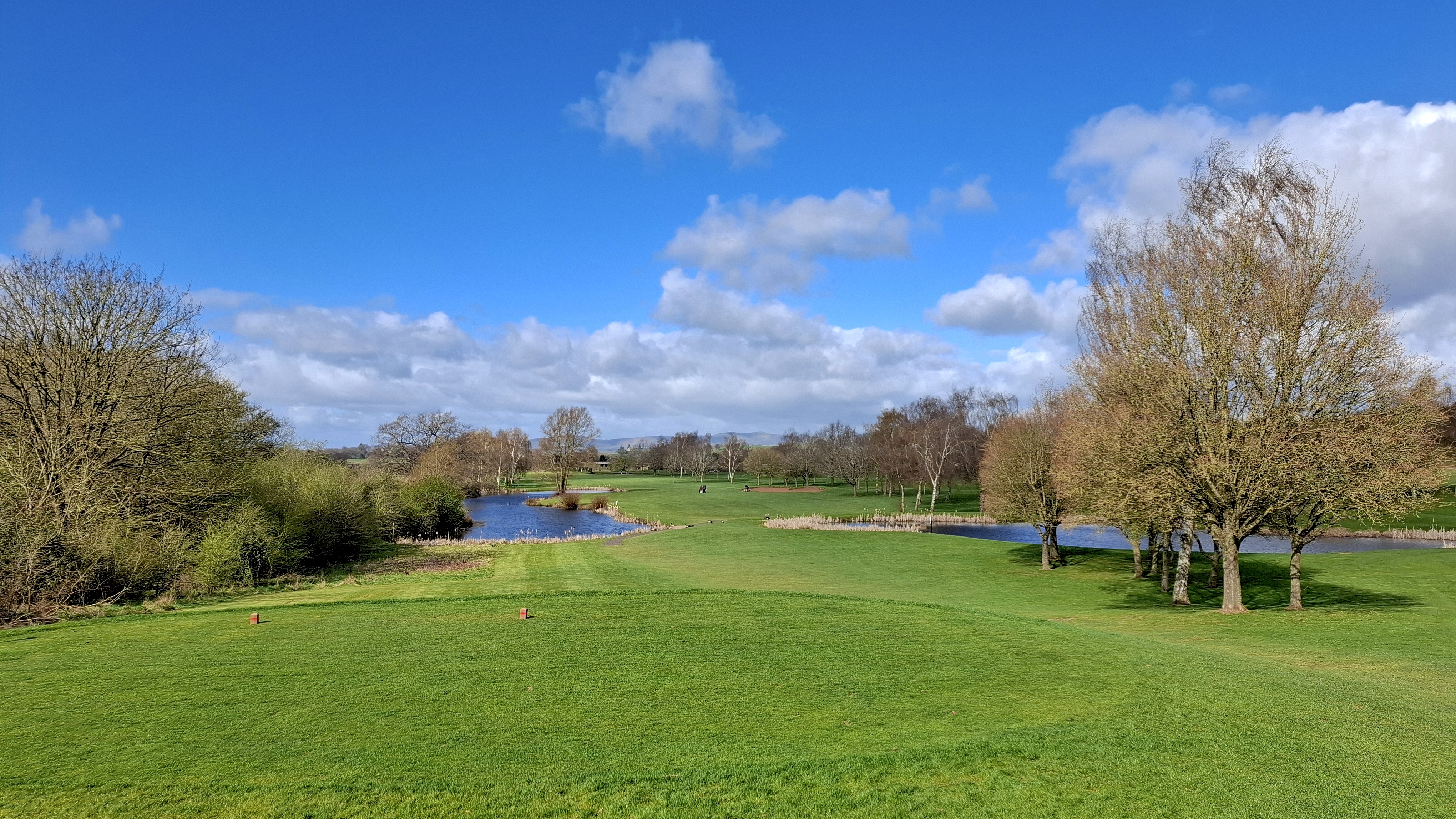 The par-5 5th at Puckrup Hall