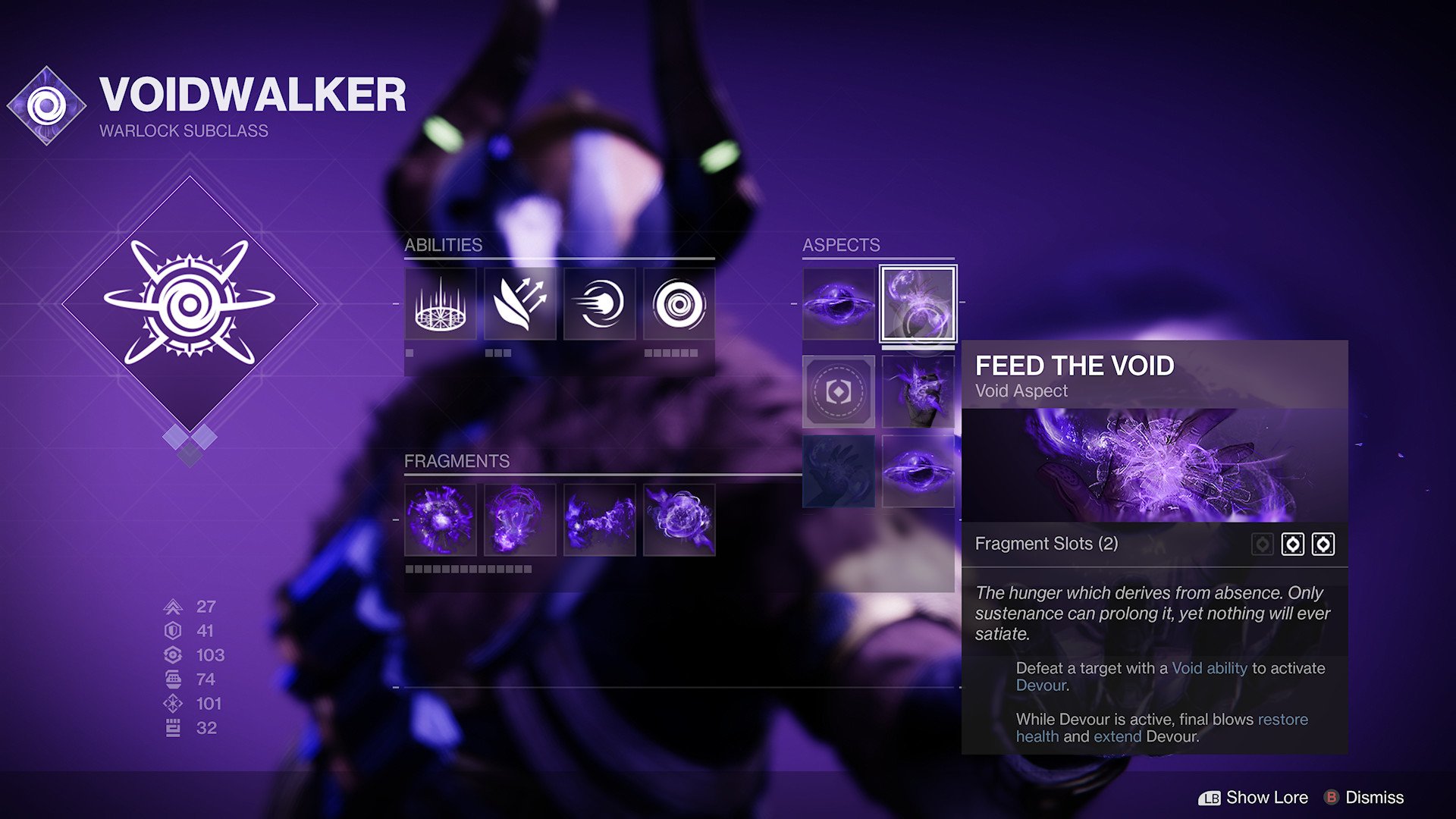 Devour Ability Warlock Void Build