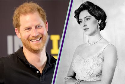 Prince Harry and Princess Margaret