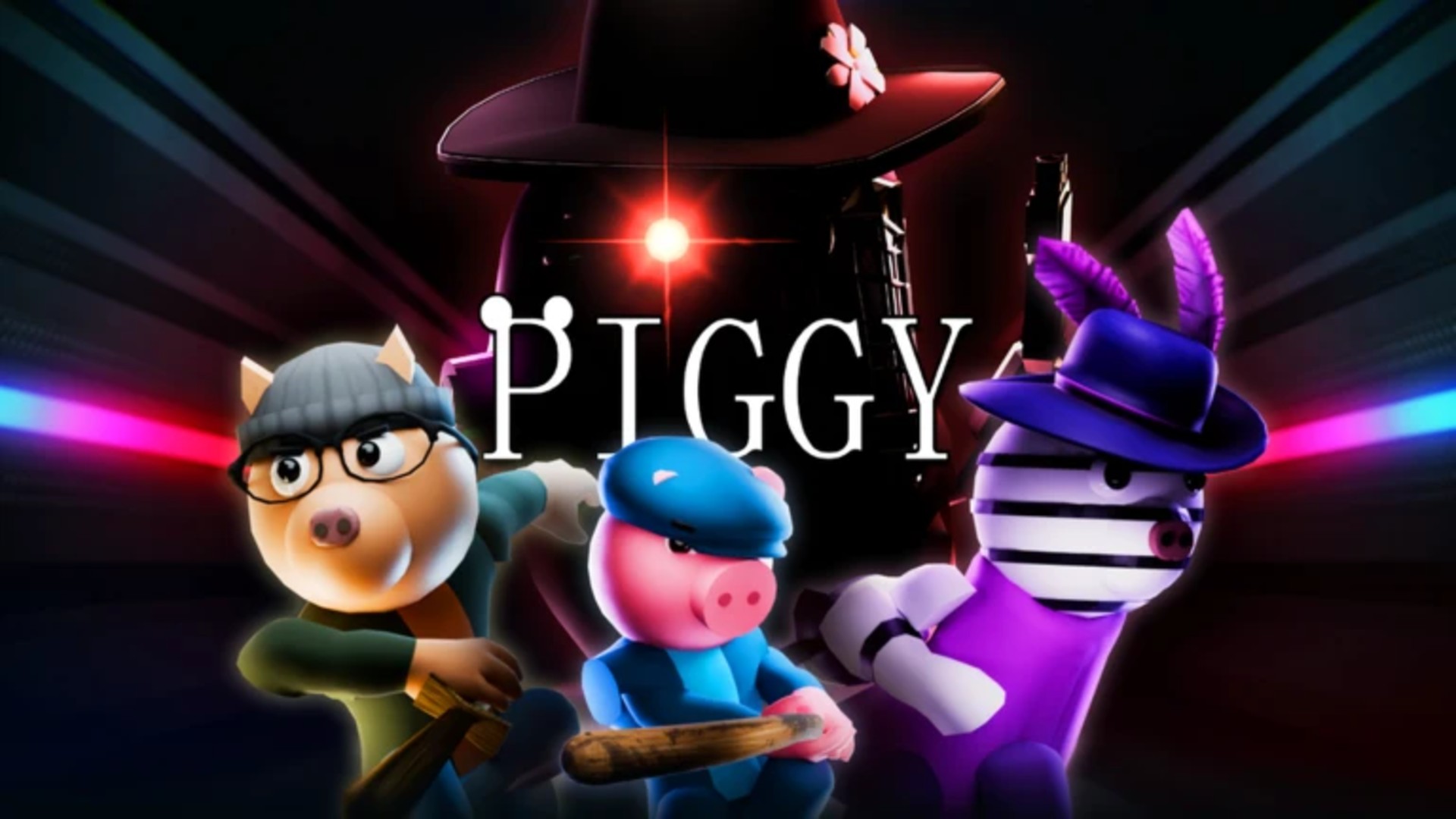 Promotional art from Piggy, one of the games featured in The Hollow.