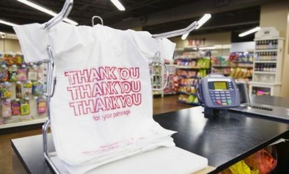 According to L.A. county officials, plastic bags account for 25 percent of the area's litter.