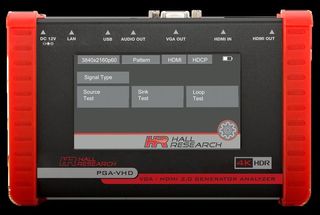 Hall Research Introduces 4K Video Test Generator and Analyzer