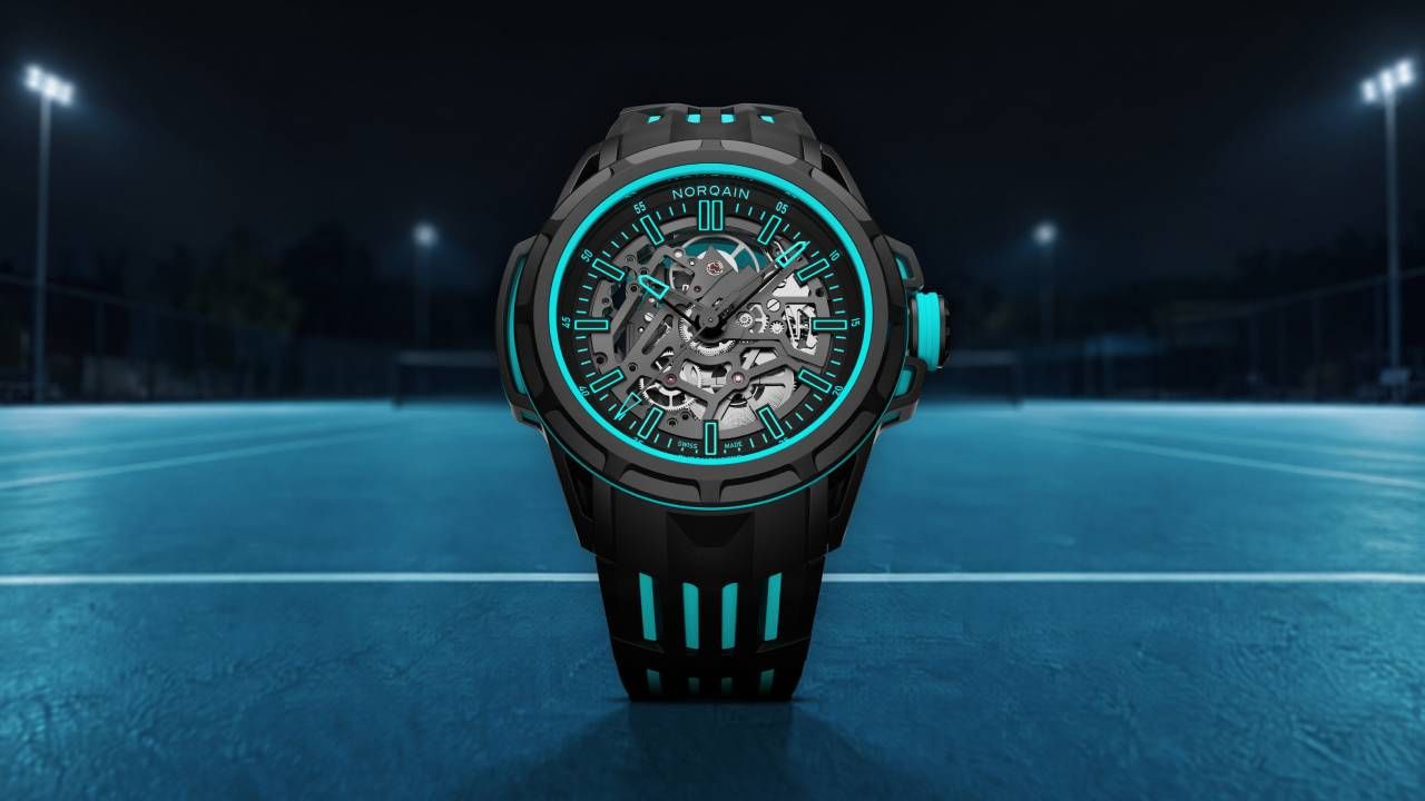 NORQAIN reimagines its lightest watch in turquoise – it only weighs 45 grams!