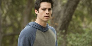 Dylan O'Brien as Stiles in Teen Wolf.