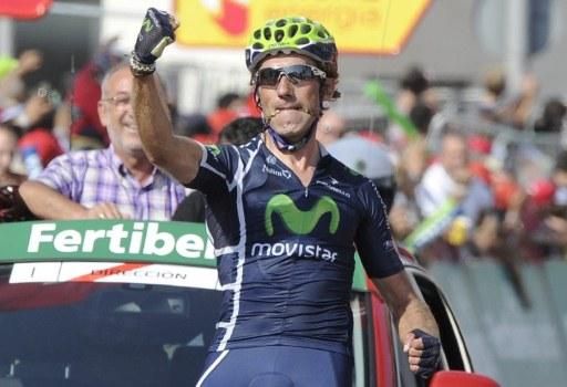 Lastras won the stage and took the race lead