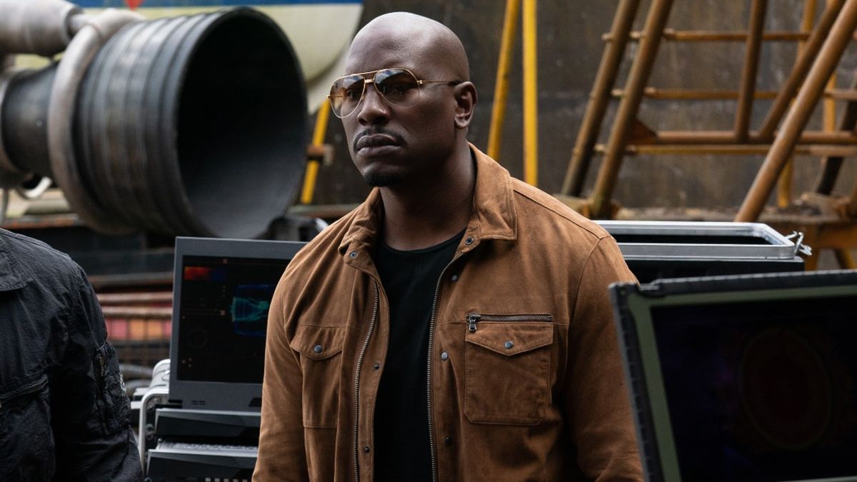 Tyrese Gibson as Roman in F9.