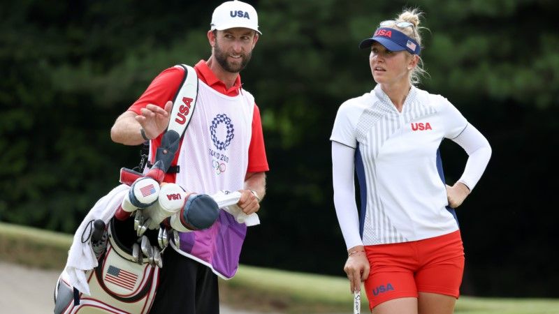 Jessica Korda Caddie