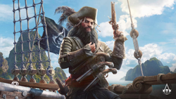 Как защита шеврор-CD с Quake рухнула за 39 дней после релиза в 1996 году official Assassin's Creed Black Flag Resynced art