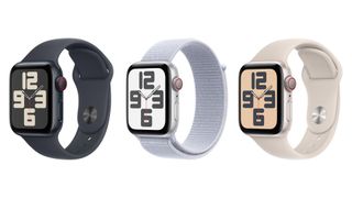 Apple Watch SE in three colours