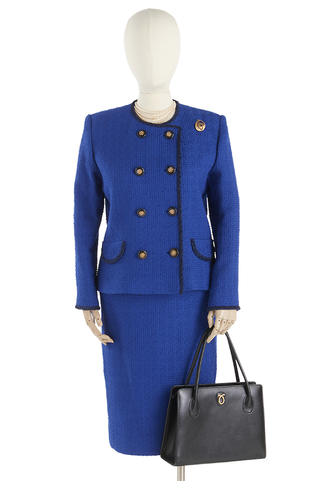An outfit worn by Margaret Thatcher in 'The Crown.'