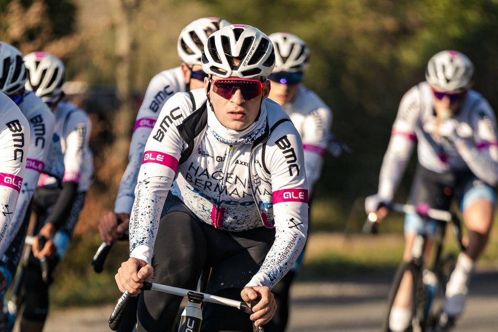 Ben Wiggins part of Hagens Berman-Jayco squad at Paris-Roubaix Espoirs ...