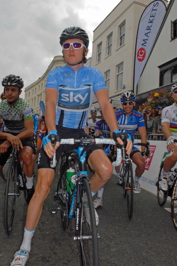 Geraint Thomas (Sky) would have to give up his points jersey after stage 6