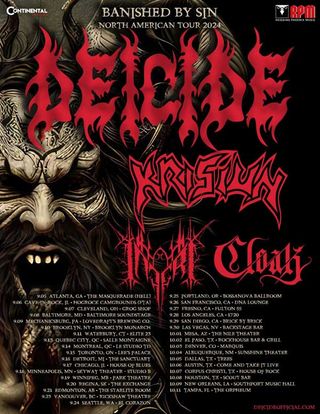 Deicide tour poster