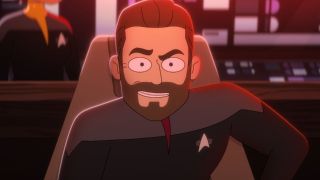 Riker in Lower Decks